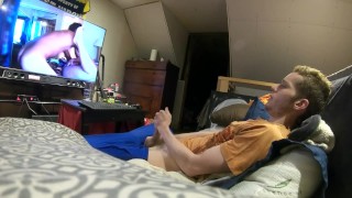 My stepbro Caught Watching Gay Porn