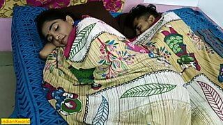 Indian cheating wife fucking with another man but caught! Hindi sex