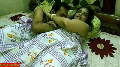 Indian hot xxx Innocent Bhabhi 2nd time sex with husband friend!! Please don’t cum inside!