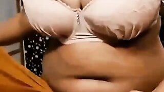 BHABI showing me big boobs