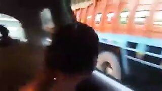 Desi Indian frustratedBhabhi’s stripped in running car