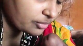 Desi Ladki sucking cock