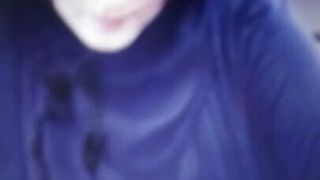 Hot Abaya girl gets cum tribute on request