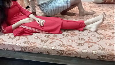 Indian jija ne pela  saali ke bur ko with hindi audio full HD desi porn sex video