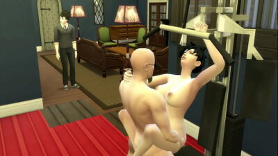 Maestro Roshi Pervertido Entrena Sexualmente a la Esposa de Gohan la Hermosa Videl al Frente de su Marido Cornudo Dragon Ball Hentai