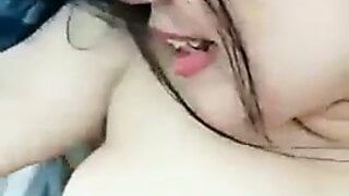 Stepsister enjoy with my friend