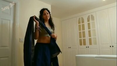 to suck grand step father’s cock – young in saree learns kamasutra, a., m. and groped POV Indian