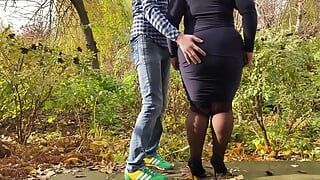 Have you seen your mother-in-law peeing outdoors?