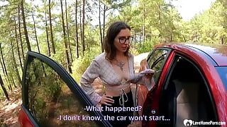 I finally banged her in my car