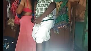 Tamil ex-lovers enjoying sex at home