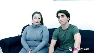 BBW Chrystal Rosewood wants to be a porn model… But will she pass the HOT CASTING?