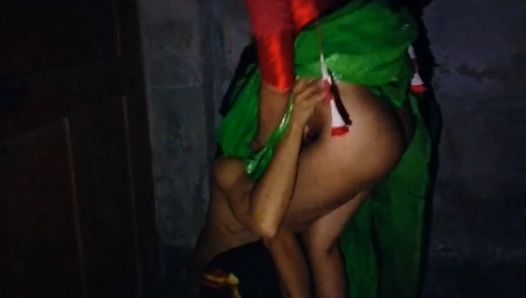 Bhabi was left again by neighbor brother-in-law
