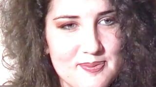 Busty French babe pleasing a dude for a job