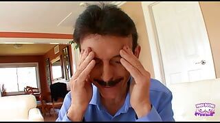 Dirty Harry is in disbelief that his wife is cheating on him in doggy style