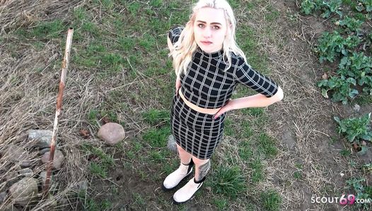 German car breakdown Girl – Talk to POV Fuck by Stranger in high seat