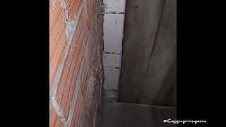 Let’s go to the cellar and get a blowjob in his mouth