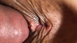 MILF WIFE MAKING HER PUSSY TALK FUCKING THAT FAT COCK