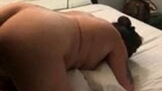 PRQueenswife sucking My BBC until its nice and hard for her