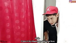 Slutty stepmom asking to be fucked by her stepson’s big cock – Porn in Spanish