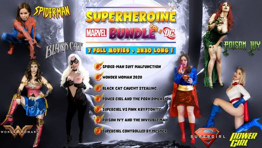 SUPERHEROINE BUNDLE Vol. 1 – PREVIEW – ImMeganLive