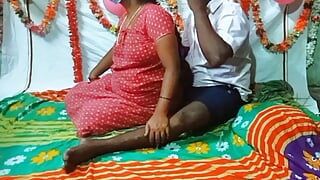 Tamil aunty birthday enjoying sex