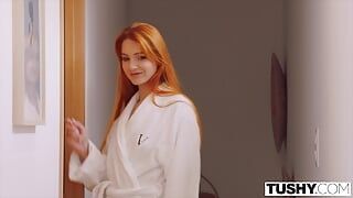 TUSHY Adrenaline junkie Little Dragon has DP adventure