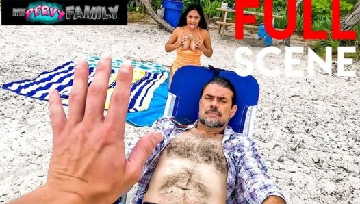 Woah My HOT AF Stacked Stepsis Just Fucked Me At The Beach, LOAD BLOWN – Serena Santos – MyPervyFamily